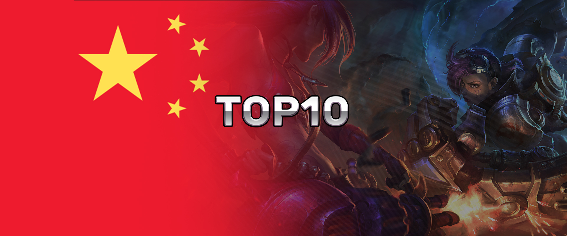 Két Top 10-es lista a legjátszottabb játékokról, Kínából és Európából