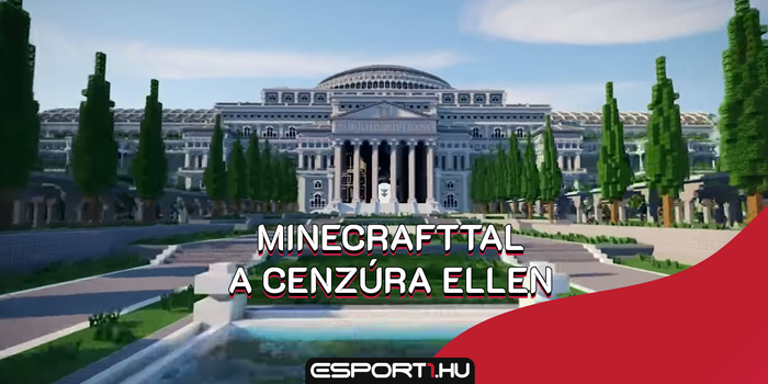 Gaming - Könyvtárt nyitottak Minecraftban, ahol elérhetőek a cenzúrázott sajtótermékek