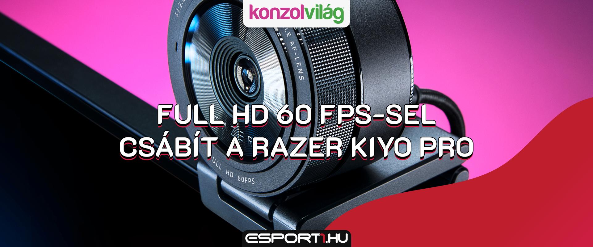 Hardver: 1080p/60 FPS-sel érkezett meg a Razer új webkamerája