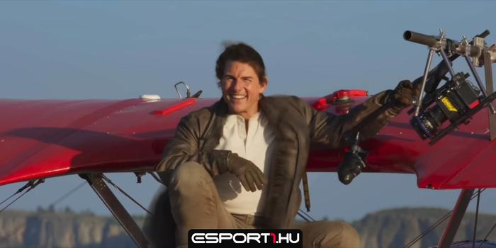 Film és Sorozat - Mission Impossible 7: Ilyen őrült promócióra is csak Tom Cruise képes