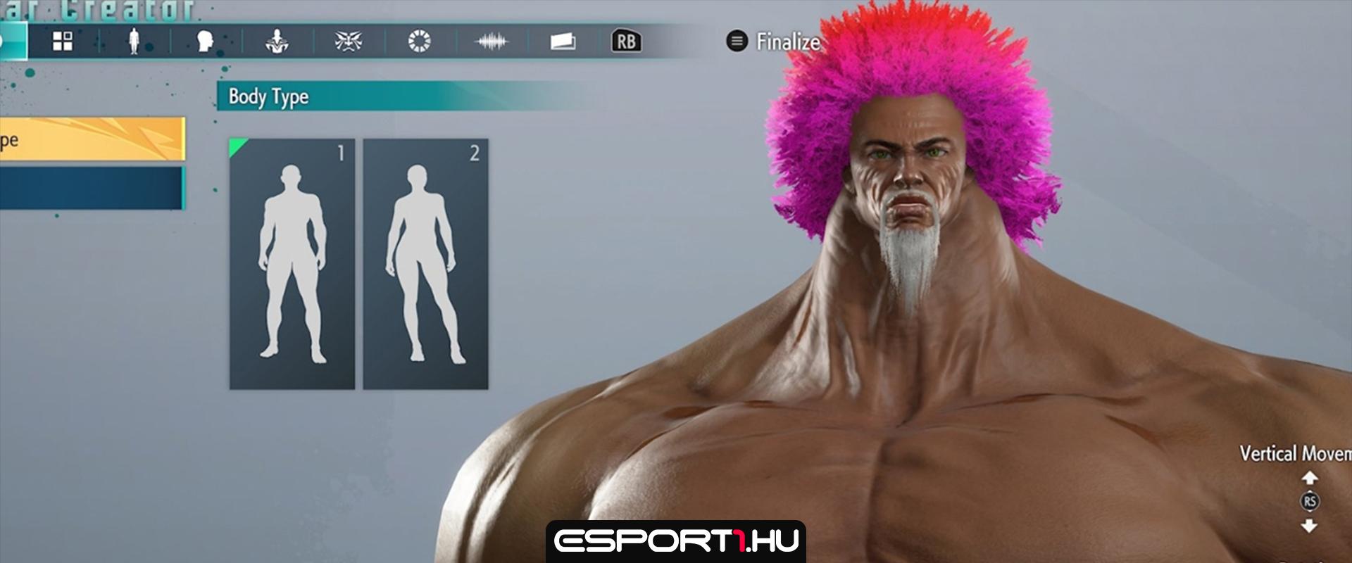 Horrorisztikus és poénos avatarokat lehet alkotni a Street Fighter 6 karakterkészítő módjában