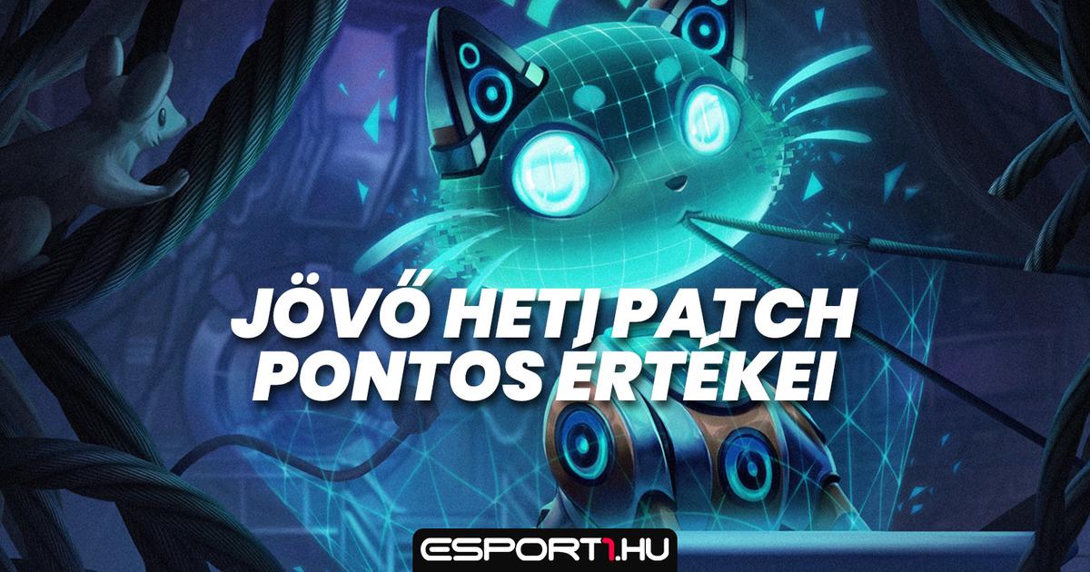 Esport1 LoL Így változik Zeri Irelia Yuumi és még 10 másik hős a