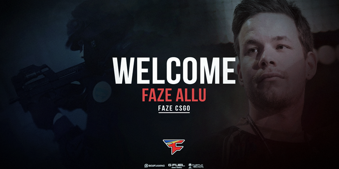 CS:GO - Újabb mozgás a profi mezőnyben: allu a FaZe-ben folytatja