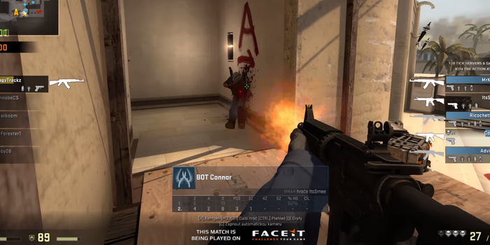 CS:GO - A botok átvették az uralmat a FACEIT-en, az egyik le is acelt!