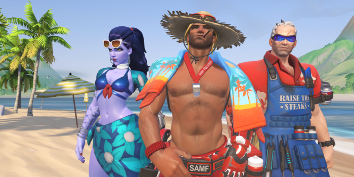 Overwatch - Summer Games 2017: Megérkeztek a skinek, a sprayek, az emote-ok és minden egyéb