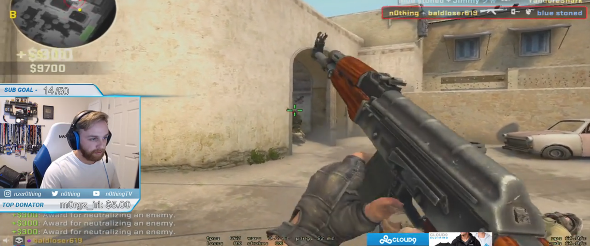N0thing ezúttal nem tétmeccsen, hanem MM-en oktatja az 1v5-öt