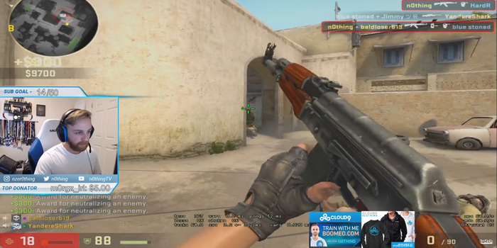 CS:GO - N0thing ezúttal nem tétmeccsen, hanem MM-en oktatja az 1v5-öt