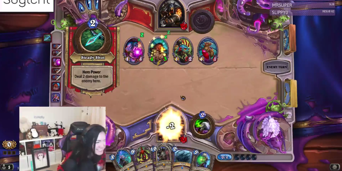 Hearthstone - Hafu a világ egyik legjobb arénajátékosa, de az 1-2-3-4 már nem az erőssége