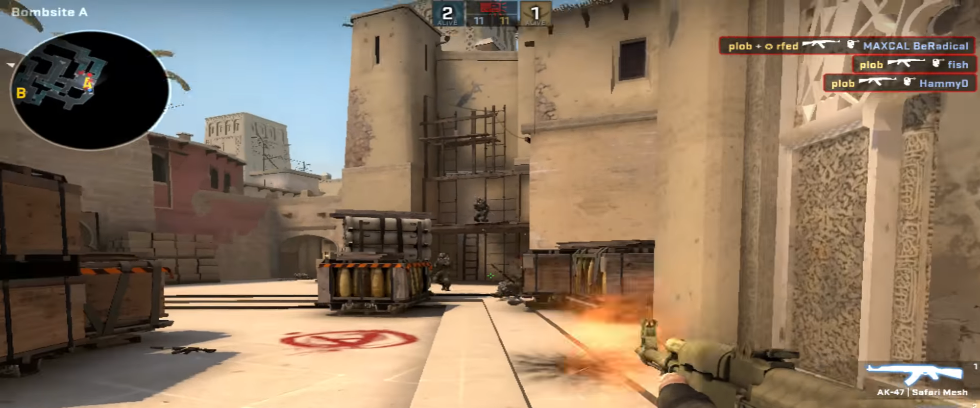 VIDEÓ: Valahogy így kéne megoldni az 1v5-öt