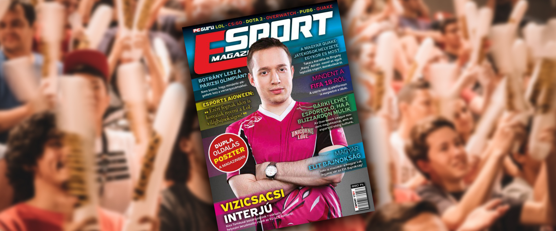 Történelmi pillanat: megjelent az első magyar nyelvű e-sport magazin!