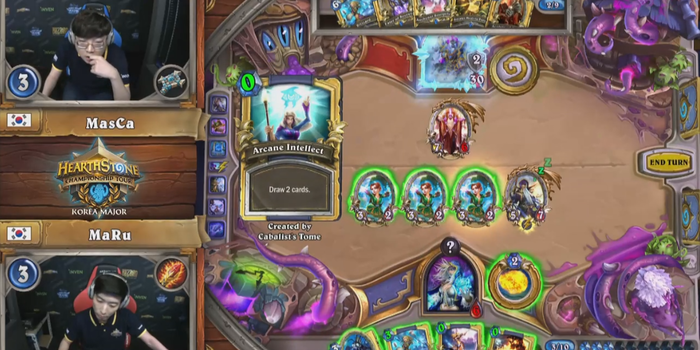 Hearthstone - MaRu bevállalt, viszont MasCa esetében eltört valami -vagy a szék, vagy az asztal