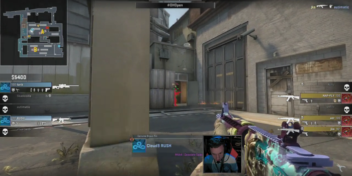 CS:GO - Majdnem egy köre ment rá a Cloud9-nak a fej animációs bugra