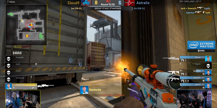 CS:GO - Skadoodle a korábbi Major győztes ellen őrült meg -Videó