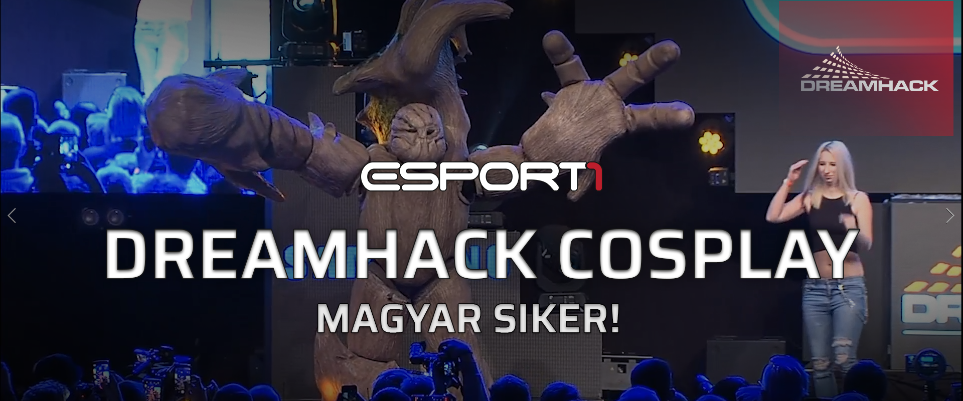 Magyar siker a DreamHack Winter Cosplay versenyén!