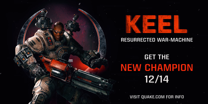 Holnap új hős érkezik a Quake Champions-be!