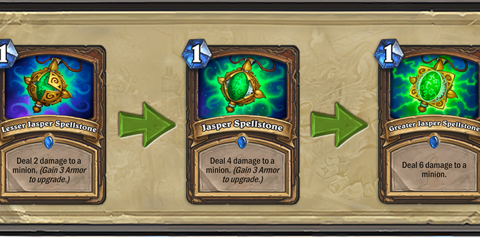 Hearthstone - A Jasper Spellstone az ellenfél besúgója -kétszer animál a hősképesség, ha kezünkben van