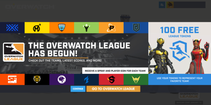 Overwatch - A tegnap esti frissítésben megérkeztek az Overwatch League skinek!