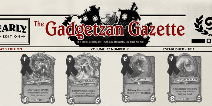 Hearthstone - Gadgetzan Gazette: Gazdasági válság és általános gyengeség söpört végig az utcákon