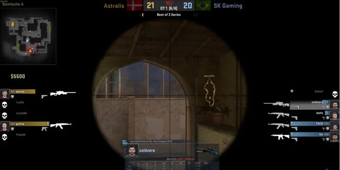 CS:GO - Az SK vs. Astralis meccs utolsó köre a katowicei gépek miatt ment tönkre