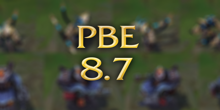 League of Legends - A 8.7-es patch nem kis port fog kavarni -PBE