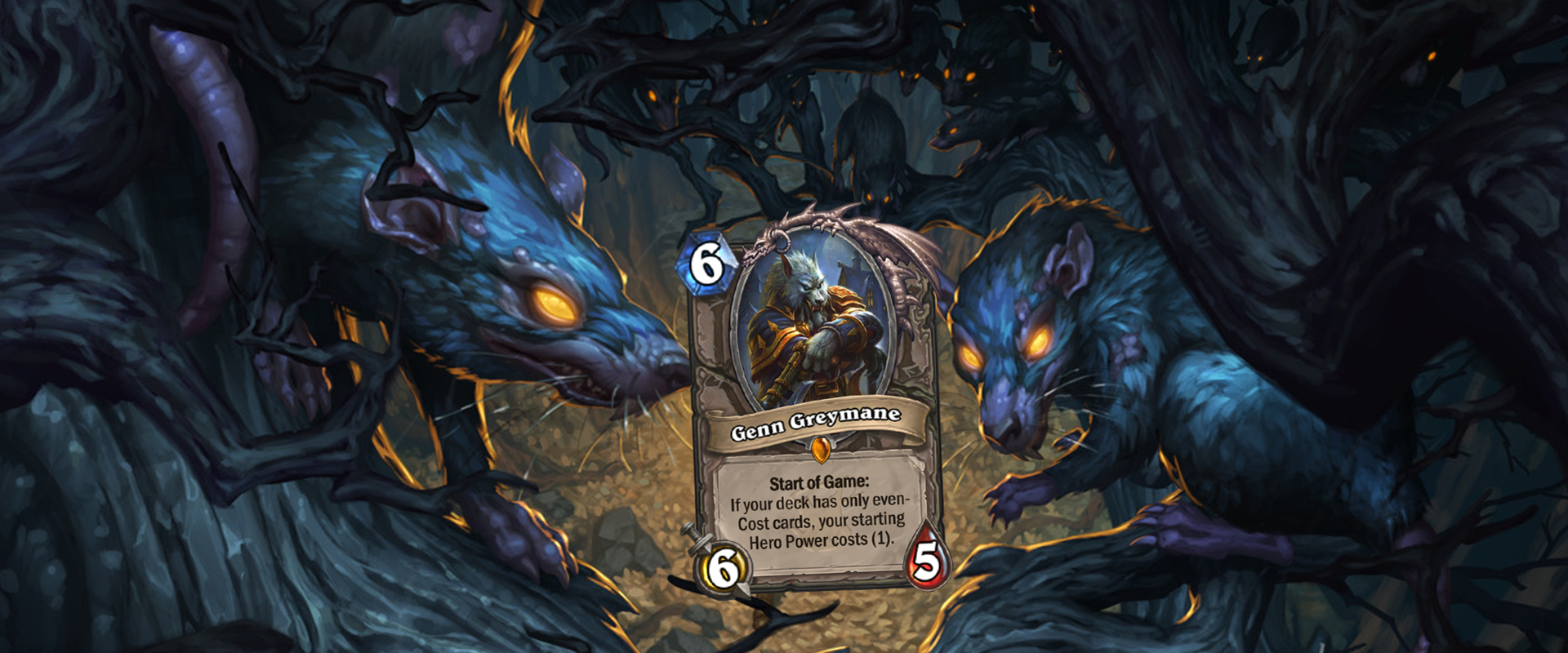 Genn Greymane -az új kártya hatása a Hearthstone hőseire