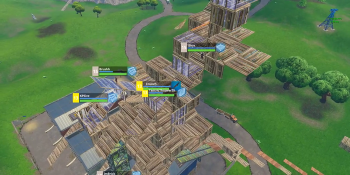 Fortnite - Így építenek harc közben egy új várost a profik -VIDEÓ