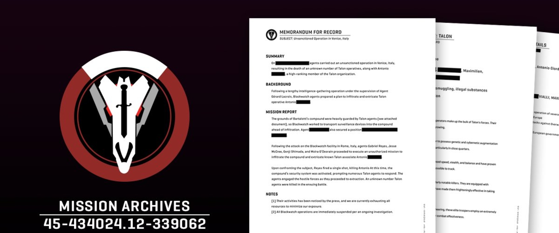 Egy titkosított dokumentum újabb infót árul el a Talon gonoszairól