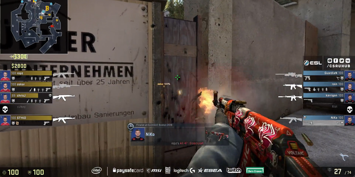 CS:GO - Meccspontot érő ace-szel büntette NiKo a mouzt - VIDEÓ
