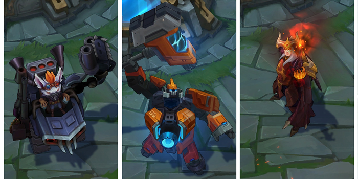 League of Legends - Új chromák jöttek Swainre, Sionra és Rumble-re!