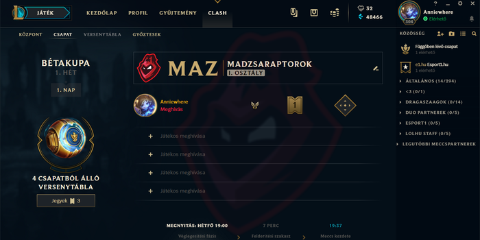 League of Legends - Nem ma indul a Clash teszt, hanem hétfőn, hibás a kliens kiírása!