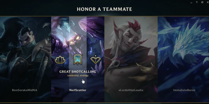 League of Legends - Eredeti célját tekintve ez a honor rendszer is elbukott