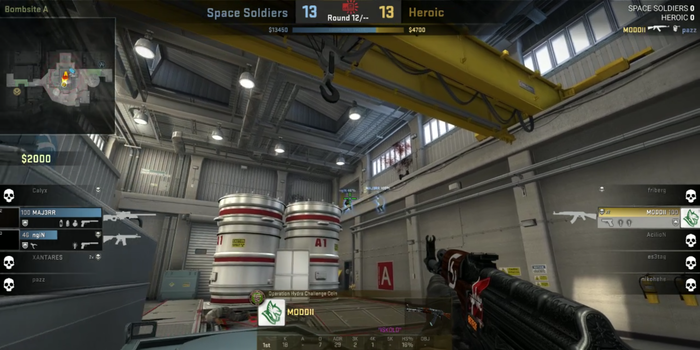 CS:GO - MODDII másodpercek alatt törölte ki a szerverről a Space Soldiers-t - VIDEÓ
