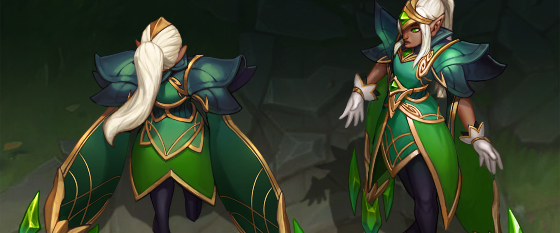 Skin szériát indítana egy rajongó a Smaragd kinézetekből