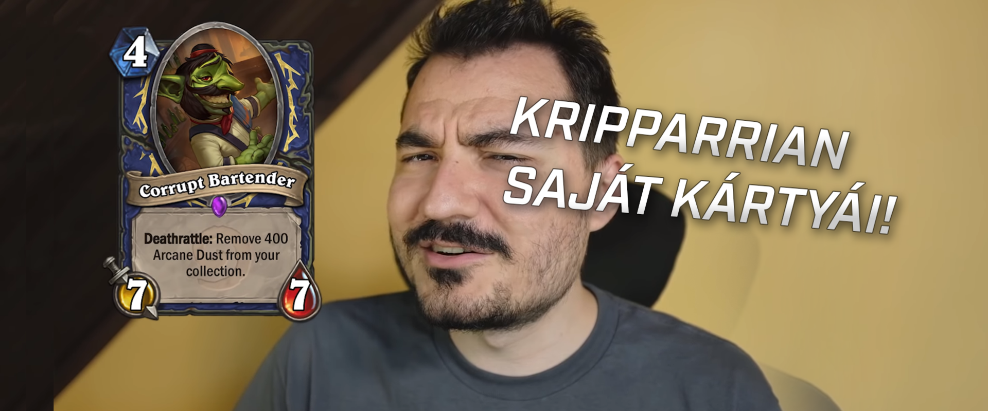 Kripparrian is beállt végül a sorba: megérkeztek saját gyártású kártyái!