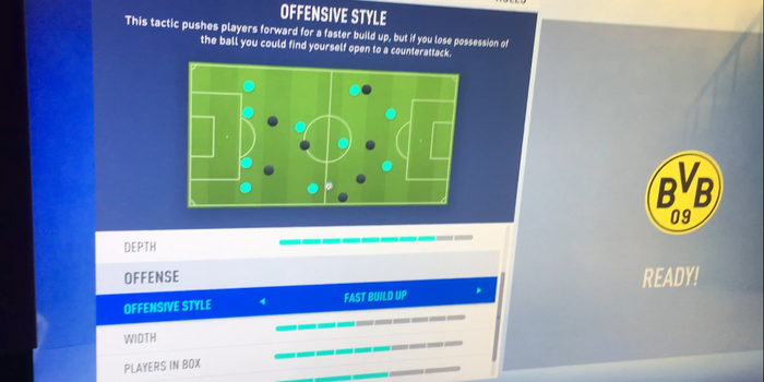 FIFA - Részletesebb taktika és beállítások, újabb kiszivárgott FIFA19 infok