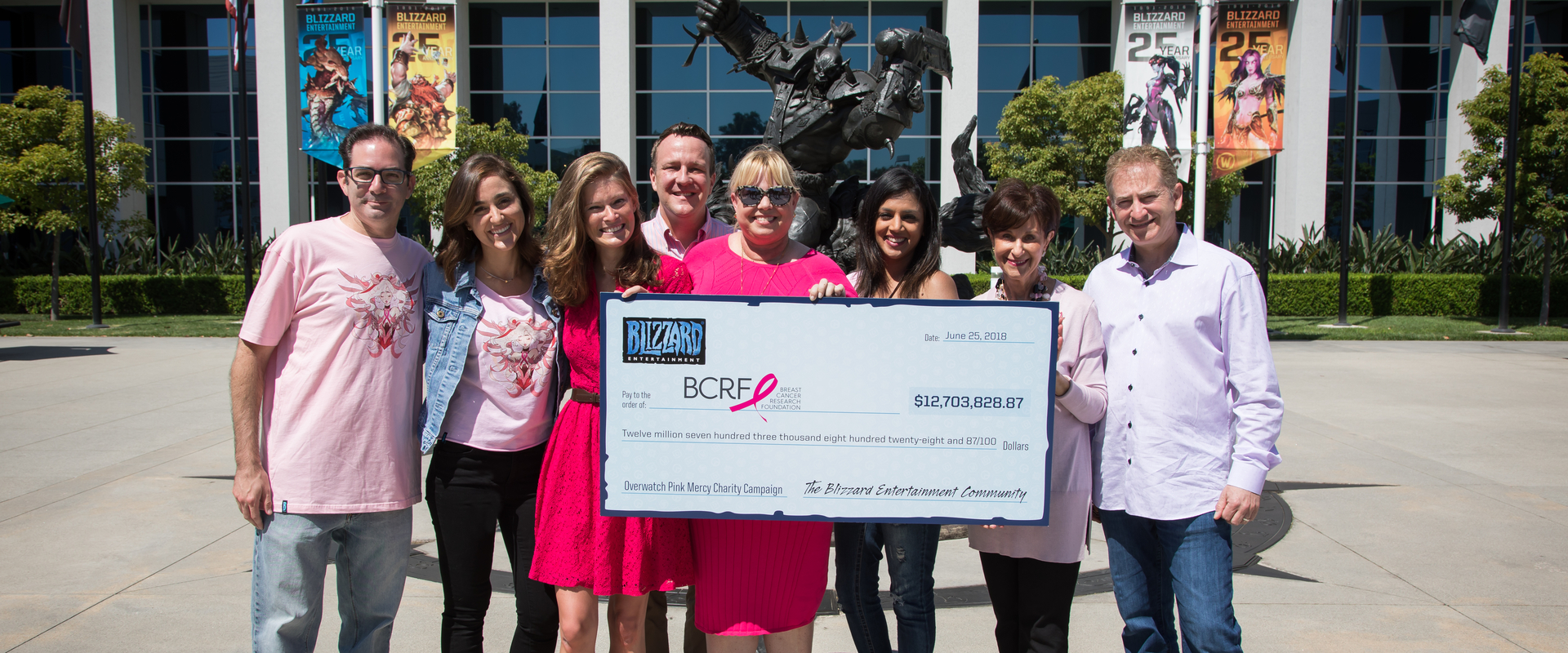 Több mint 12 millió dollár gyűlt össze a Pink Mercy jótékonysági kampány során