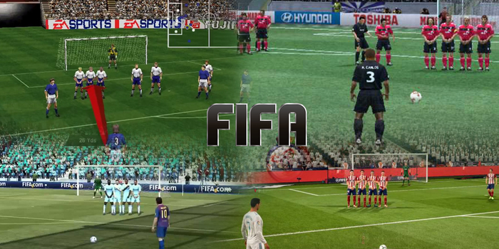 FIFA - Micsoda nosztalgia, 24 év FIFA szabadrúgásai 10 percbe sűrítve!