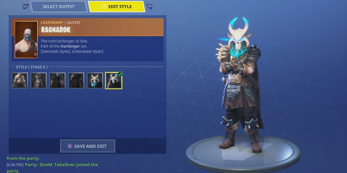 Fortnite - Hajnalban megszerezték az első lvl 5-ös Ragnarokot!