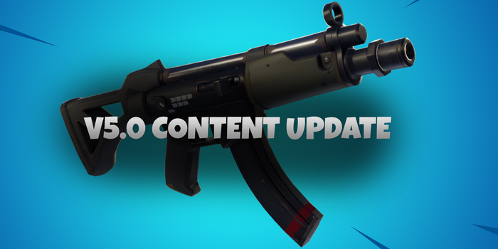 Fortnite - A Submachine Gunnal és egy Vaultolt fegyverrel érkezik az 5.0 Content Update