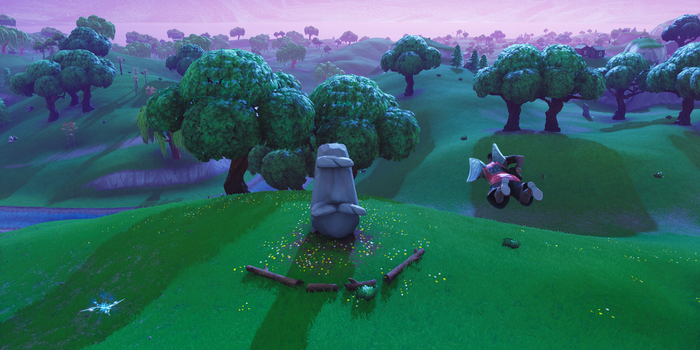 Fortnite - A pályán található húsvét szigeteki szobrok ugyanoda néznek!
