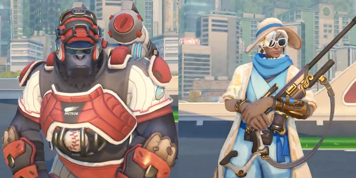 Overwatch - Winston és Ana is megkapta a Summer Games hőskinézetét