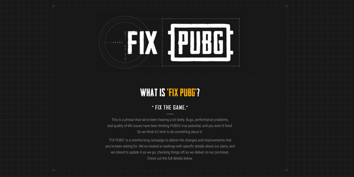 PUBG - Operation Fix PUBG: Újabb gyönyörű ígéreteket kaptunk