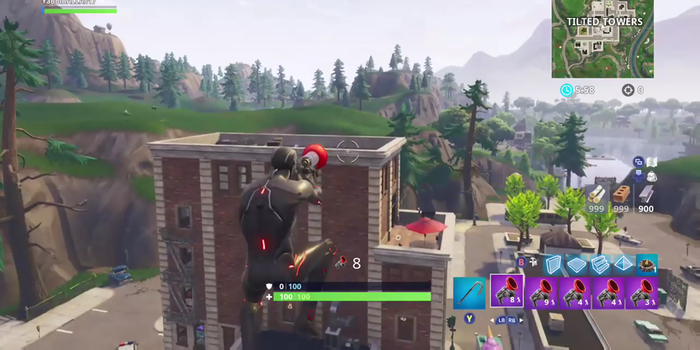Fortnite - Hirtelen mindenkiből Pókember lett az új Grapplernek köszönhetően - VIDEÓ