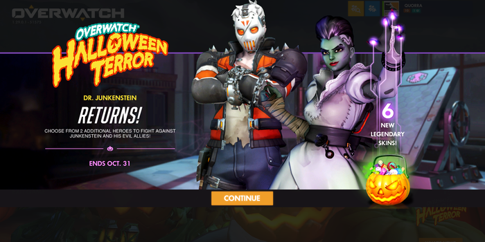 Overwatch - A Halloween Terror esemény megérkezett az Overwatchba!