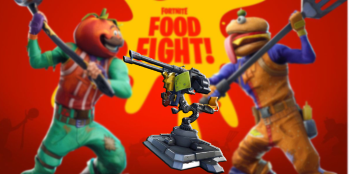 Fortnite - Durván lenerfelték a Mounted Turretet és több változás érkezett a Food Fight-ba is!
