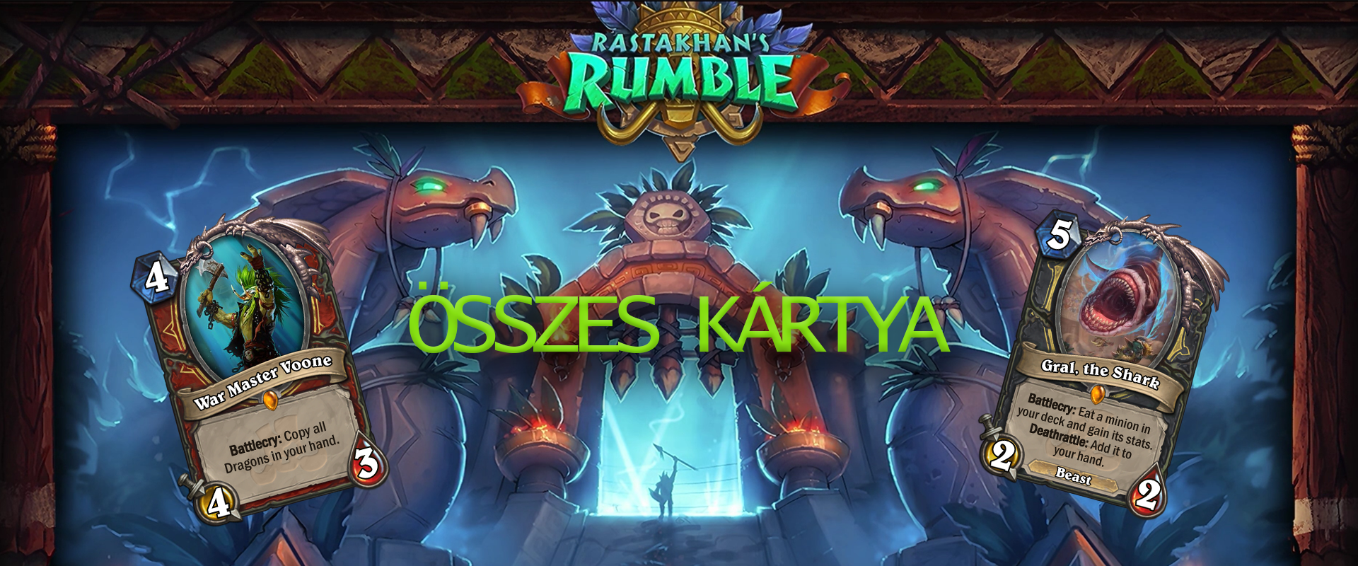 Hónapok óta erre vártunk: itt van a Rastakhan's Rumble 135 lapja