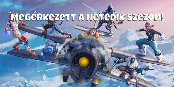 Fortnite - Repcsik, fegyverskinek, jeti és egy tonnányi Vault - beteg jó lesz a 7. szezon!