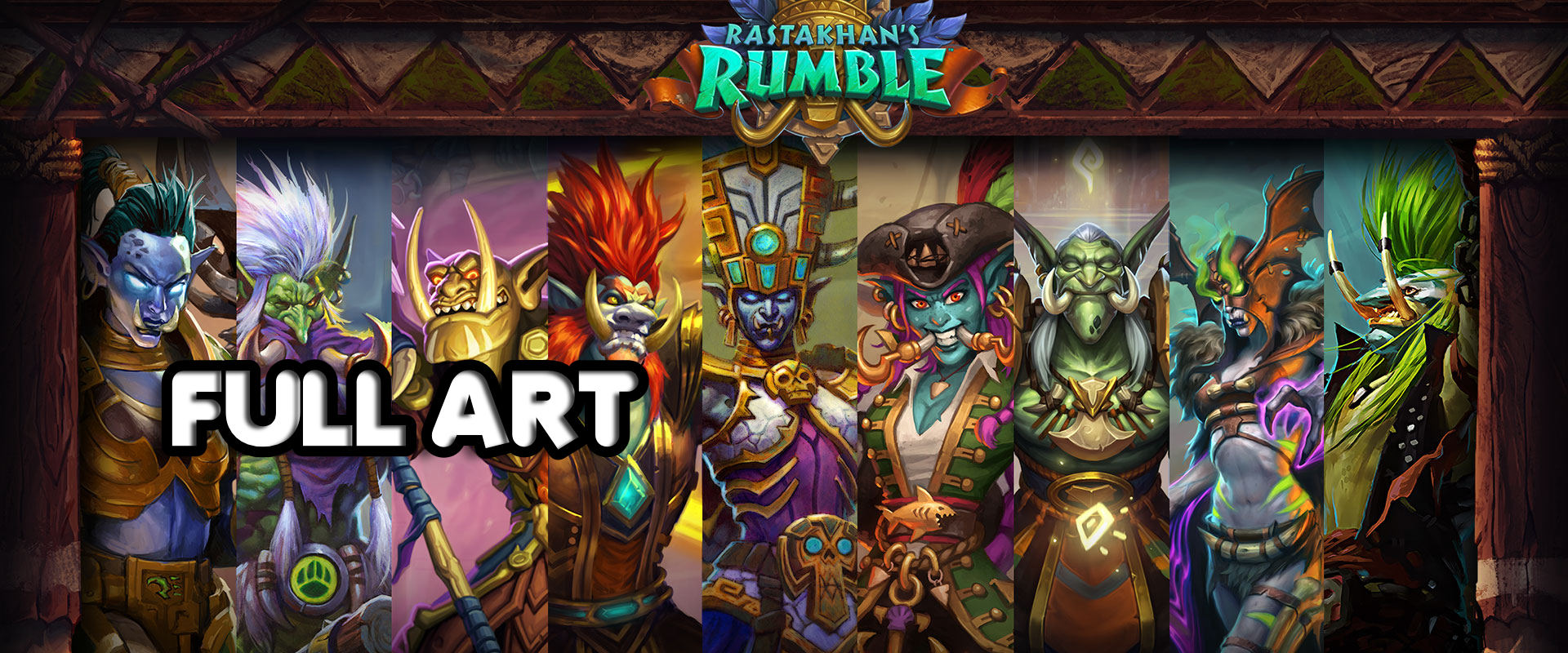 Rastakhan's Rumble Full Art: fantasztikusan néznek ki a legújabb lapok hiánytalan alakjukban