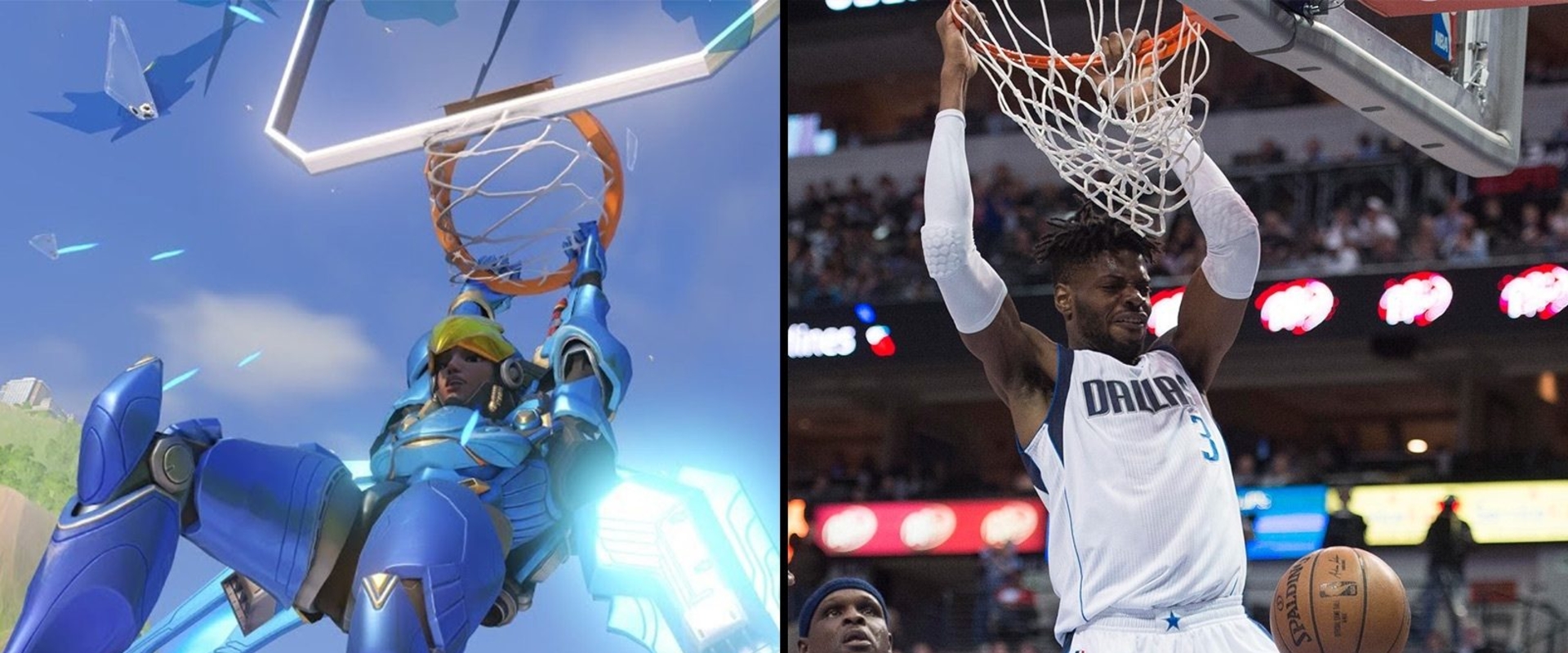 Zseniális Overwatch POTG videót készített a Dallas Mavericks NBA csapatnak egy rajongó