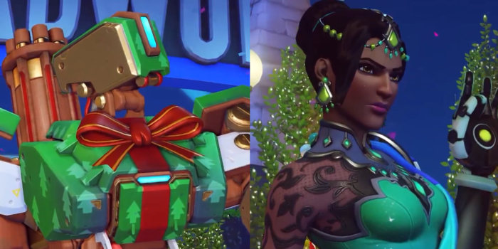 Overwatch - Bastion ajándéknak, Symmetra pedig jégtáncosnak öltözik a Winter Wonderland eseménykor!